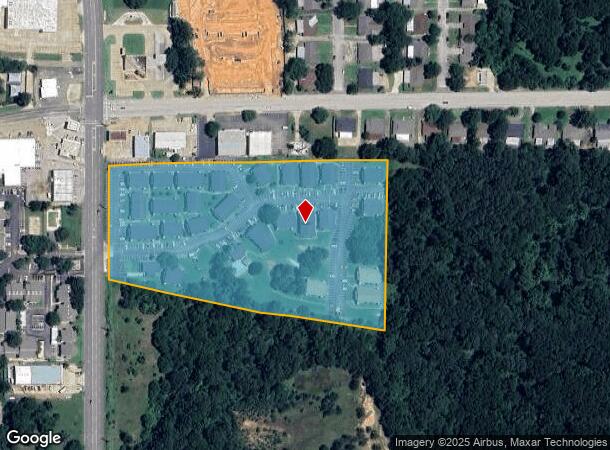  614 Gilmer Rd, Longview, TX Parcel Map