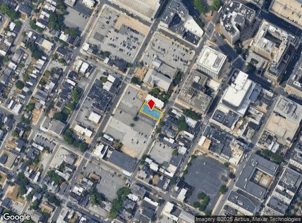  819 N West St, Wilmington, DE Parcel Map
