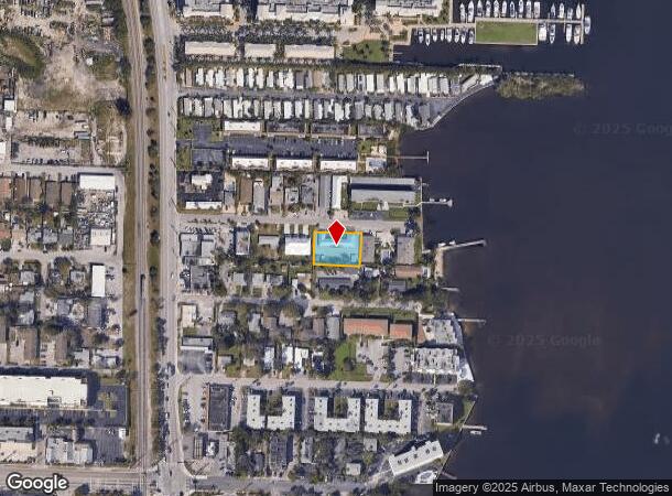  214 Lakeview Ave, Lantana, FL Parcel Map