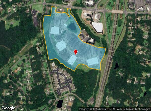 1015 Spring Ln, Sanford, NC Parcel Map
