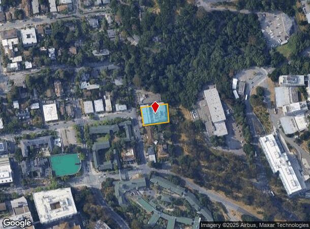  1771 Highland Pl, Berkeley, CA Parcel Map