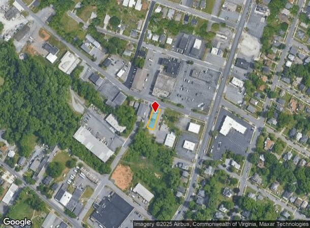  525 Alleghany Ave, Lynchburg, VA Parcel Map