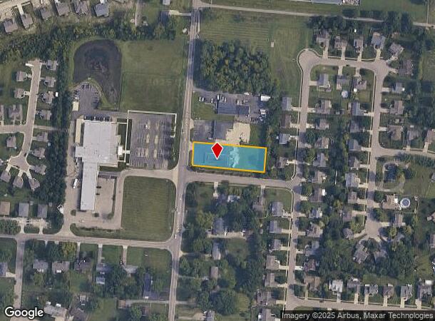  646 S Main St, Middletown, OH Parcel Map