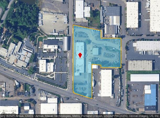  1425 Ne Columbia Blvd, Portland, OR Parcel Map