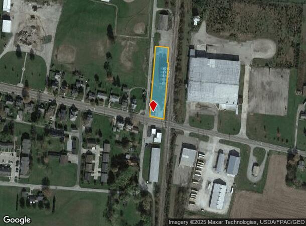  604 E Main St, Saint Paris, OH Parcel Map