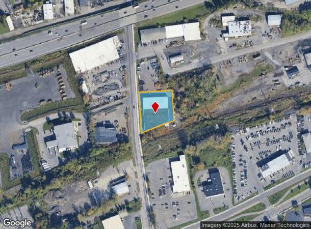  320 Peat St, Syracuse, NY Parcel Map