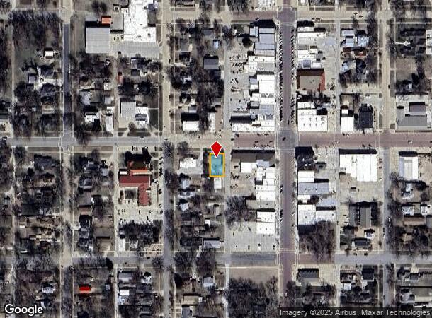 117 W Lincoln St, Lindsborg, KS Parcel Map