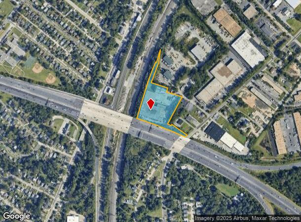 1404 Benson Ct, Halethorpe, MD Parcel Map