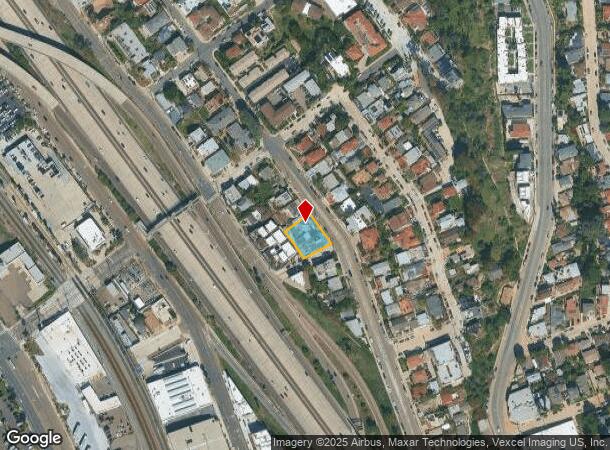  2816 Columbia St, San Diego, CA Parcel Map