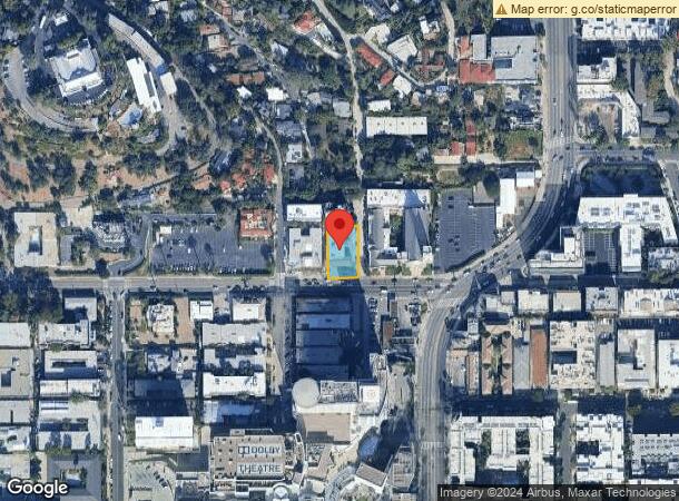  6857 Franklin Ave, Los Angeles, CA Parcel Map