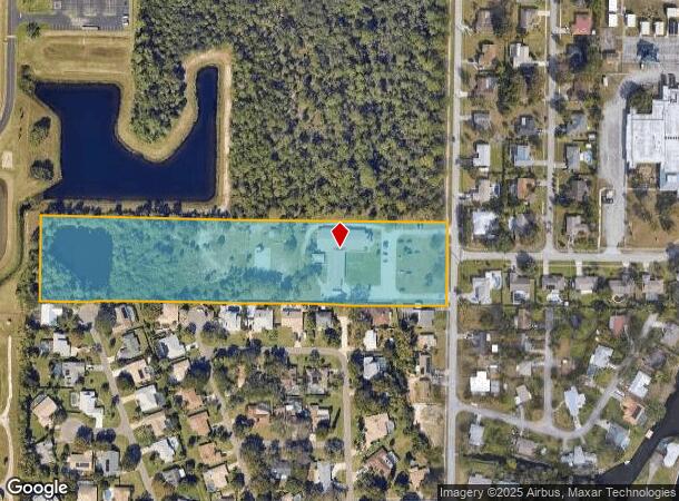 1200 Glenham Dr Ne, Palm Bay, FL Parcel Map