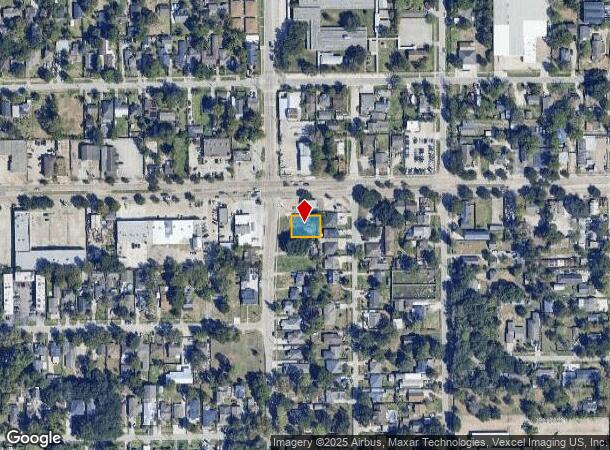  7328 Bauman Rd, Houston, TX Parcel Map