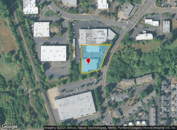  10915 Sw Greenburg Rd, Portland, OR Parcel Map