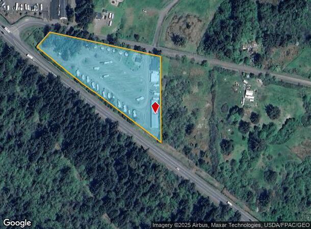  7805 Alderbrook Rd, Tillamook, OR Parcel Map