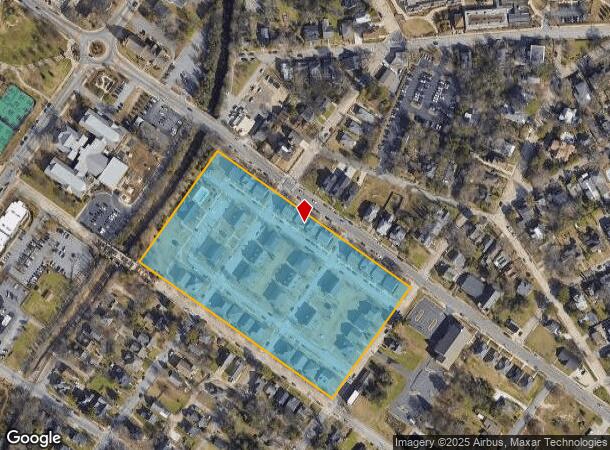  1130 Oglethorpe St, Macon, GA Parcel Map