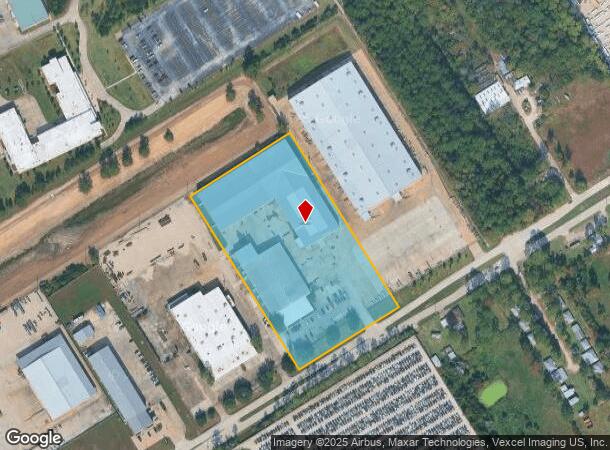  1619 E Richey Rd, Houston, TX Parcel Map