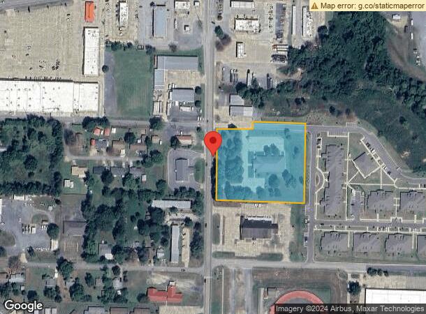  300 Morrow St S, Mena, AR Parcel Map