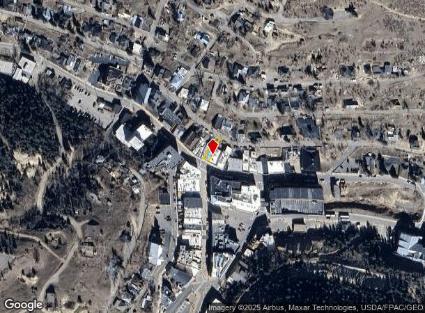  101 Eureka St, Central City, CO Parcel Map