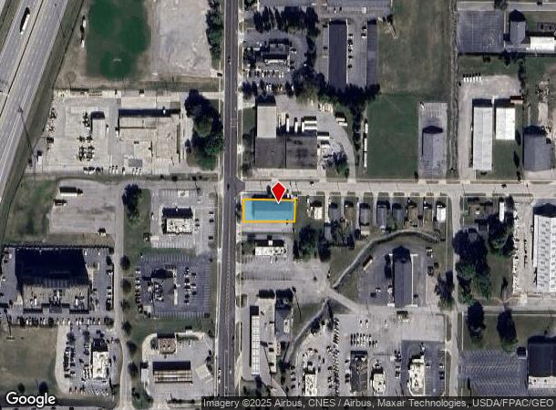  1631 Broad Ave, Findlay, OH Parcel Map