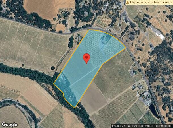  7899 Dry Creek Rd, Geyserville, CA Parcel Map