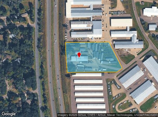  5184 Fallbrook Ct, Wyoming, MN Parcel Map