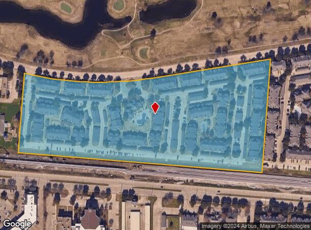  1315 Riverchase Dr, Coppell, TX Parcel Map