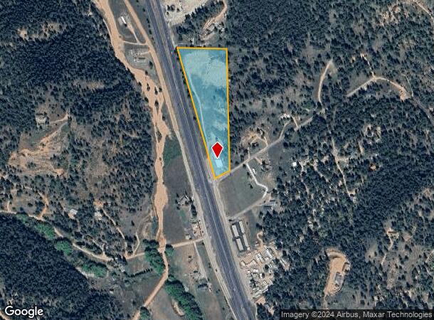  20845 E Us Highway 24, Woodland Park, CO Parcel Map