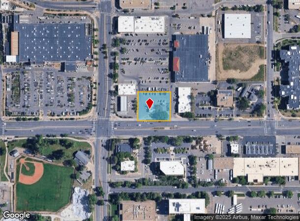  3033 Arapahoe Ave, Boulder, CO Parcel Map
