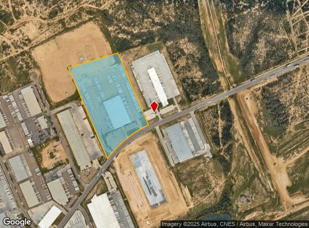  9002 Killam Industrial Blvd, Laredo, TX Parcel Map