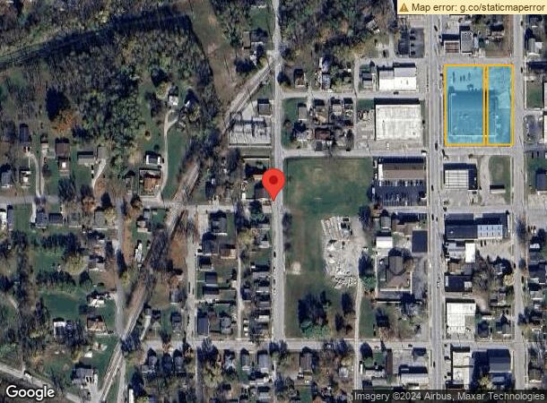  505 N Jackson St, Greencastle, IN Parcel Map