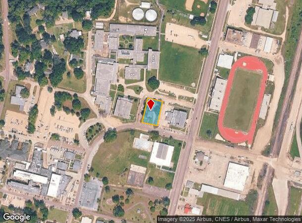 100 Red Cross Pl, Bogalusa, LA Parcel Map