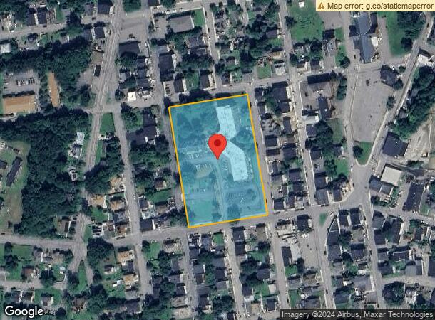  279 Daniels St, Fitchburg, MA Parcel Map