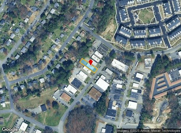  2514 Waco St, Henrico, VA Parcel Map