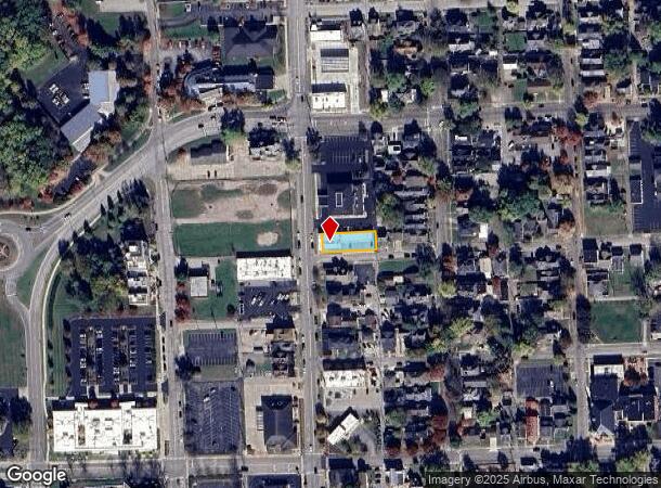  1001 Washington St, Columbus, IN Parcel Map