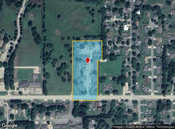  1100 Rozell Ave, Tahlequah, OK Parcel Map