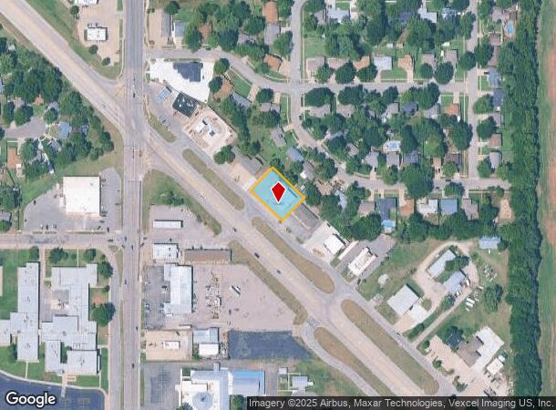 1202 Se Louis Dr, Mulvane, KS Parcel Map
