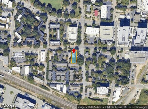717 W Morgan St, Raleigh, NC Parcel Map