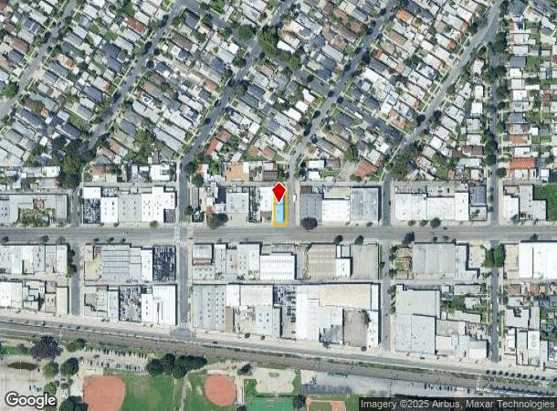  4831 W Jefferson Blvd, Los Angeles, CA Parcel Map