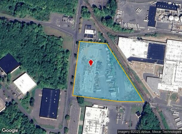 1206 East St S, Suffield, CT Parcel Map