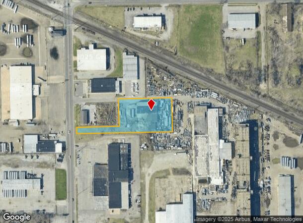 218 S Olive St, South Bend, IN Parcel Map