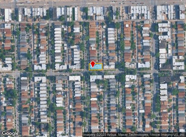 6357 S Francisco Ave, Chicago, IL Parcel Map