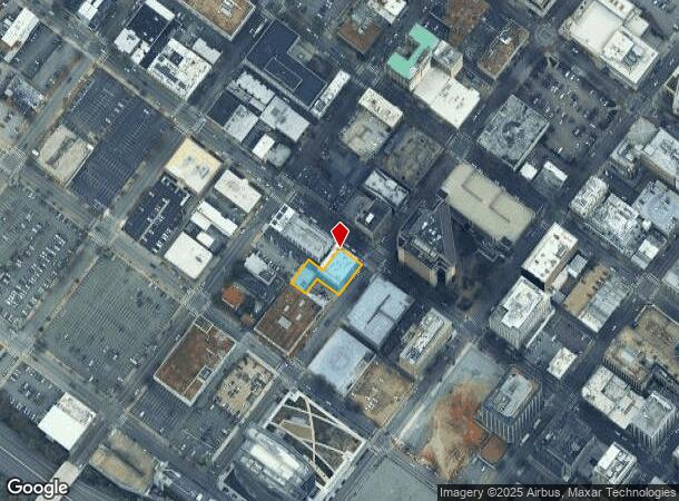  521 E Main St, Richmond, VA Parcel Map