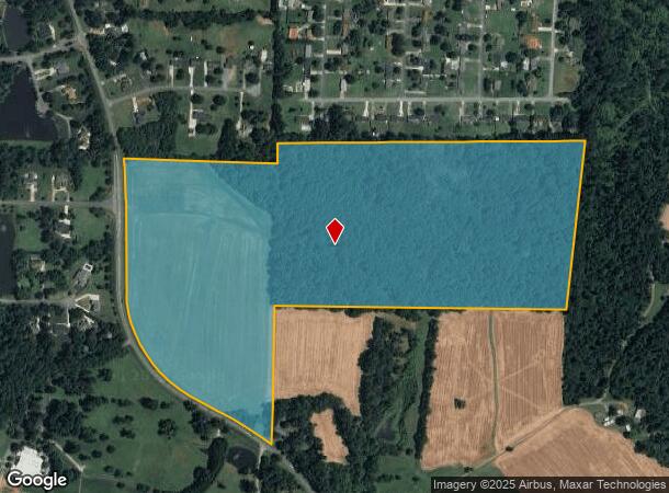 Finch Farm Rd, Trinity, NC Parcel Map