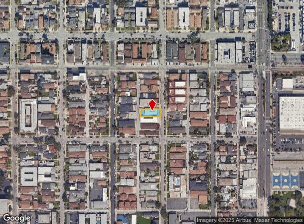  12527 Oxford Ave, Hawthorne, CA Parcel Map