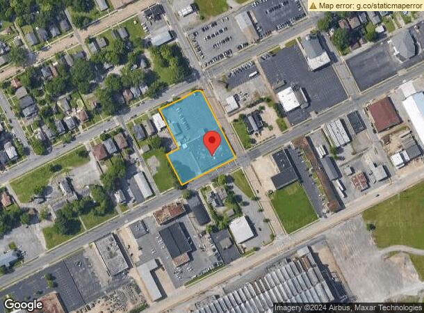  1301 Broadway St, Paducah, KY Parcel Map