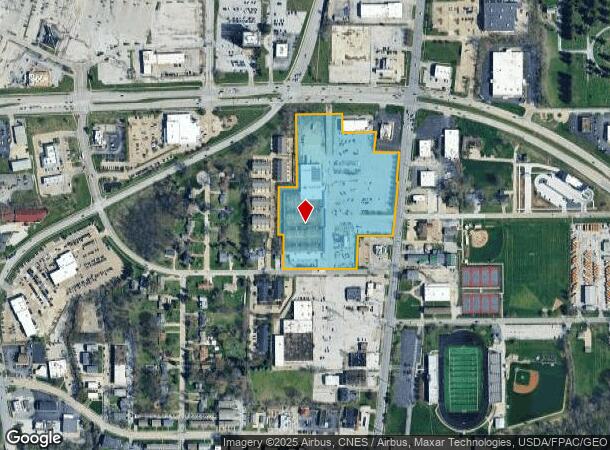  3808 N Brady St, Davenport, IA Parcel Map