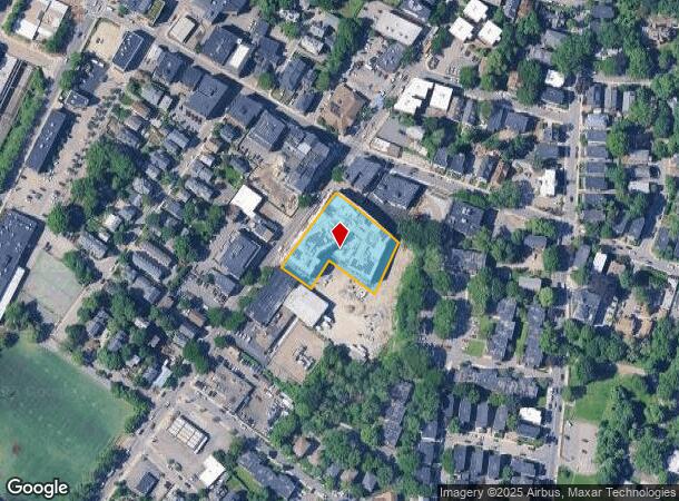  3368 Washington St, Jamaica Plain, MA Parcel Map