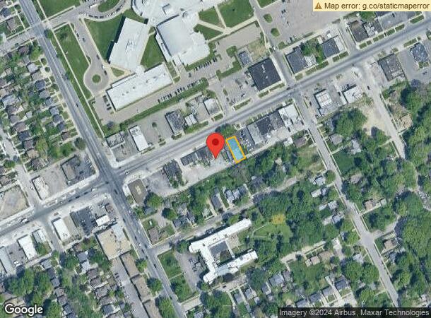  17188 E Warren Ave, Detroit, MI Parcel Map