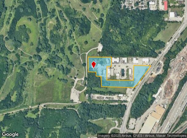 607 Widewater Dr, Lafayette, IN Parcel Map