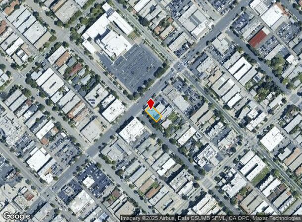  1002 Santa Monica Blvd, Santa Monica, CA Parcel Map